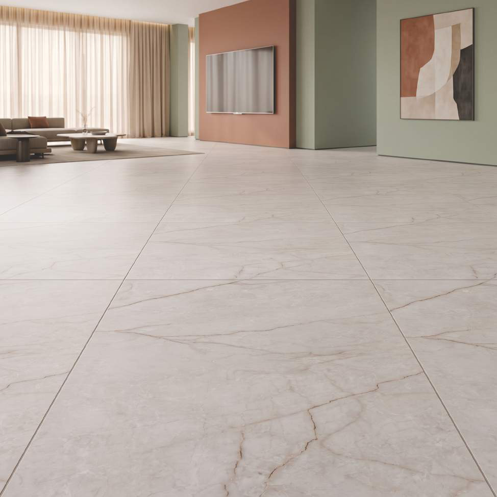 Fittonia White — Marble Look porcelain tile