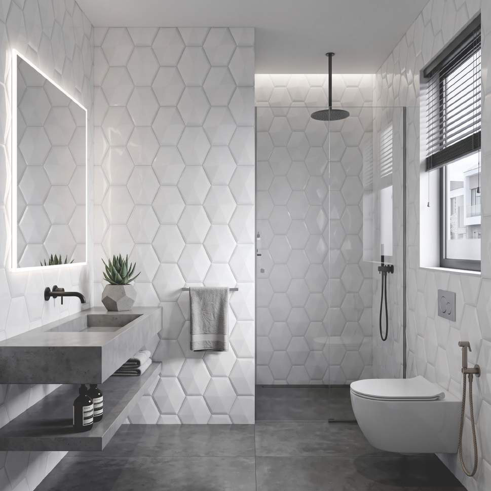 Multi Pattern porcelain tile